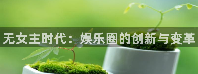 500网官网入口：无女主时代：娱乐圈的创新与变革